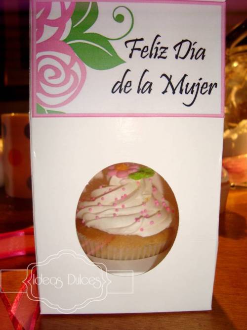 Cupcakes para  el Dia de la Mujer de Ceramicas San Lorenzo